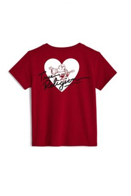 Girls Heart Tee true religion