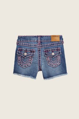 true religion kids shorts