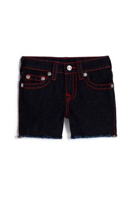 true religion girls shorts