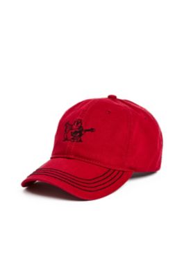 red true religion hat