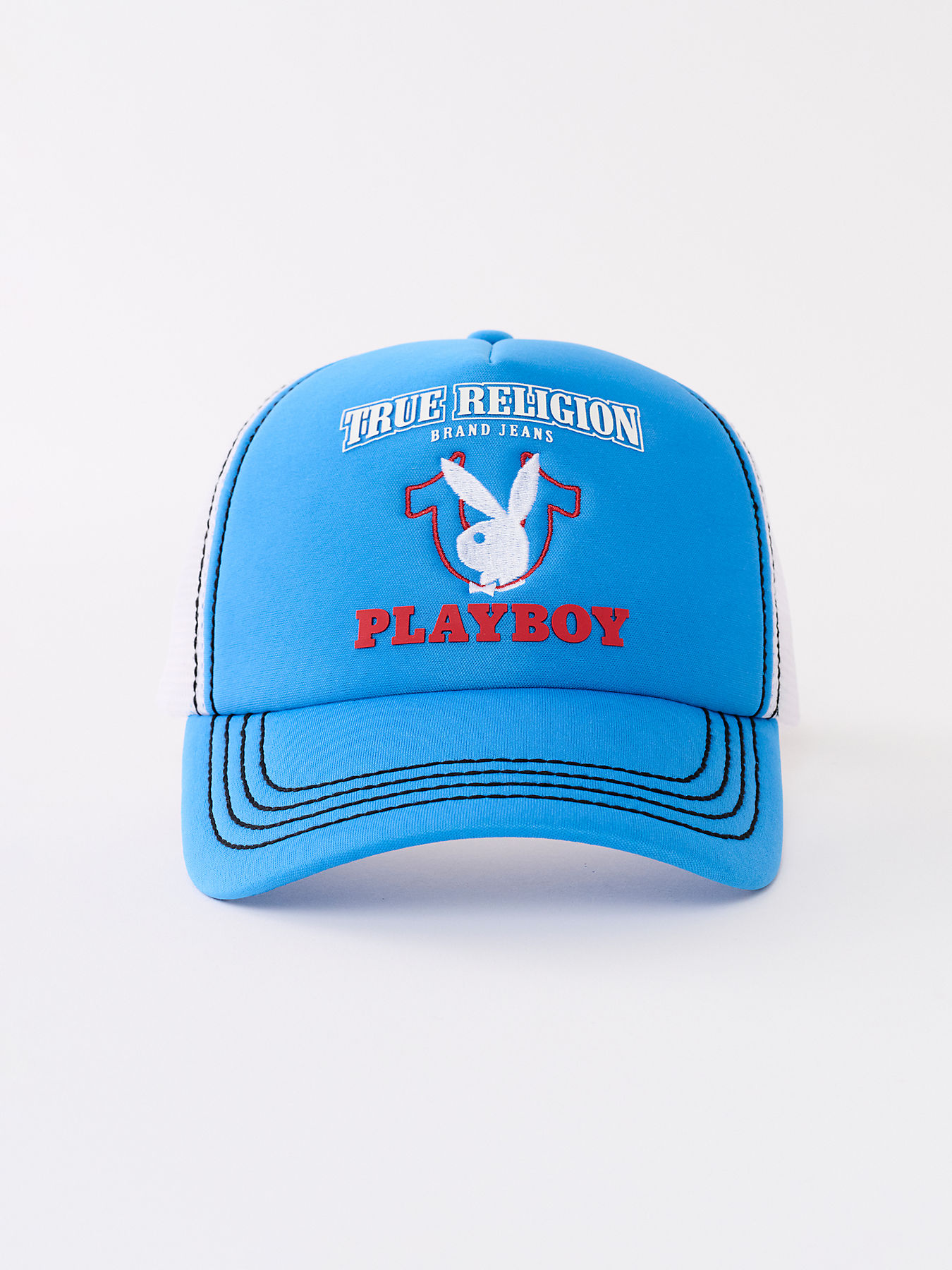 PLAYBOY X TRUE RELIGION TRUCKER HAT