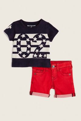 true religion baby shorts