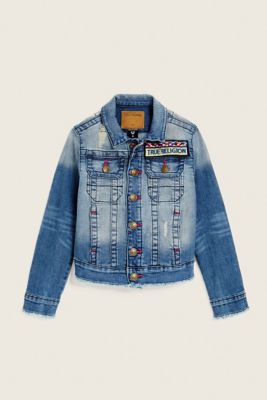 TODDLER/LITTLE KIDS EMILY DENIM JACKET 