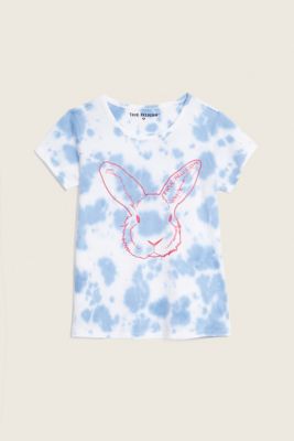 blue tie dye true religion shirt