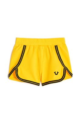 yellow true religion shorts