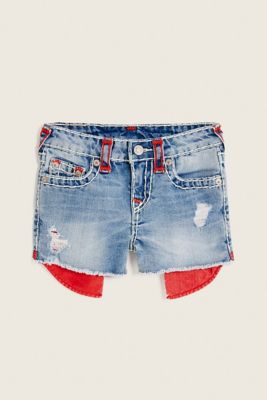 true religion kids shorts