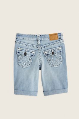 true religion kids shorts