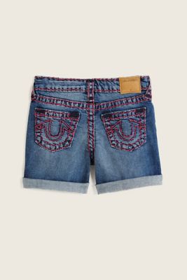 true religion kids shorts