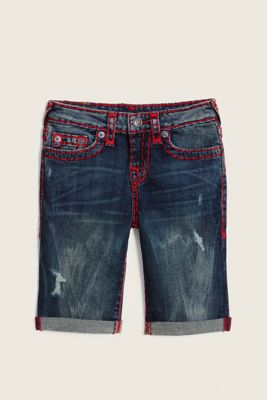 true religion kids shorts