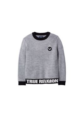 true religion white sweater