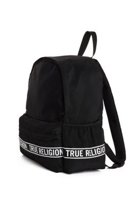 true religion backpack black