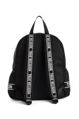 true religion black backpack