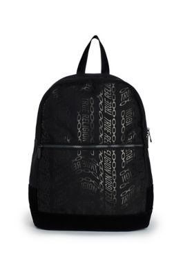 true religion backpack black and red