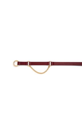Women's Red Belt with Chain Detail | True Religion