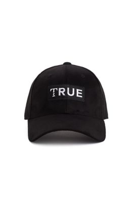 black true religion beanie