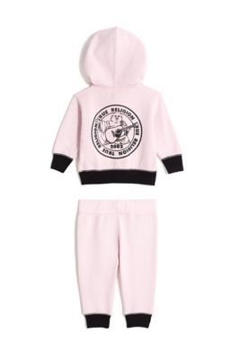 true religion buddha hoodie & sweatpants set baby boys