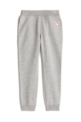 true religion black and gold joggers