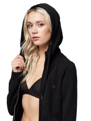 verborgen zip up hoodie