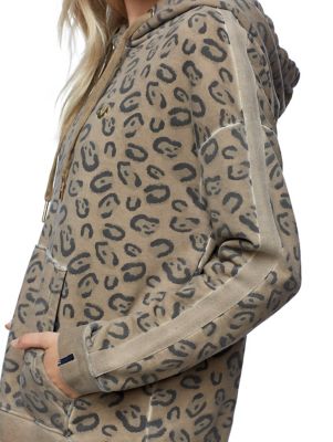hyperreal allover print sweat pants