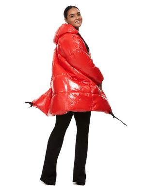 true religion red puffer jacket