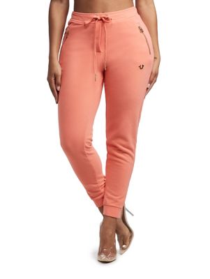 gold joggers womens