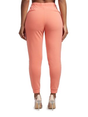 gold jogger pants womens