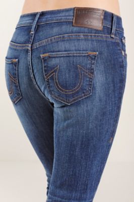 true religion jeans halle mid rise super skinny