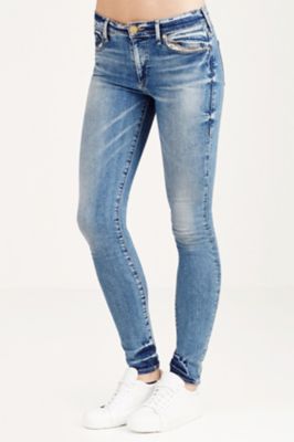 halle mid rise super skinny womens jean