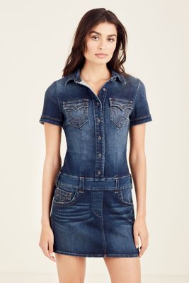 true religion jean dress