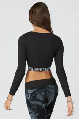 athletic crop hoodie