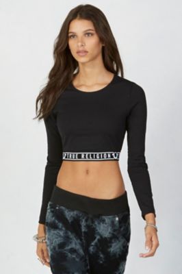 women's athletic crop top