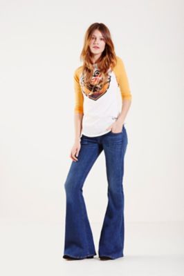 true religion bell bottom jeans