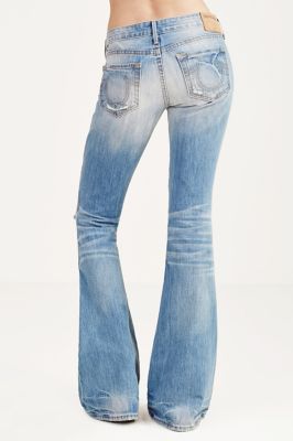 KARLIE LOW RISE BELL BOTTOM WOMENS JEAN True Religion