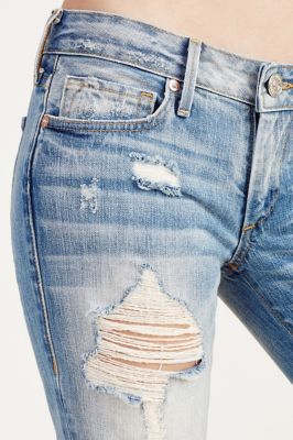 KARLIE LOW RISE BELL BOTTOM WOMENS JEAN - True Religion