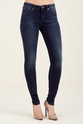 true religion jennie curvy mid rise skinny jeans