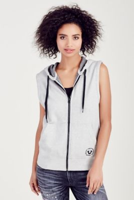 true religion sleeveless hoodie