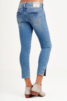 CASEY SUPER SKINNY RIVET CROP WOMENS 