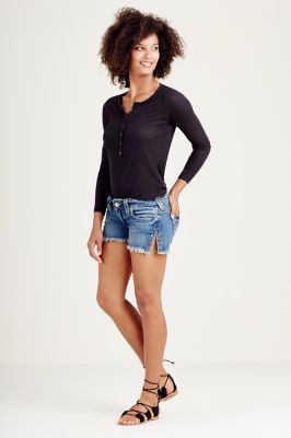 true religion keira shorts