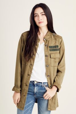 true religion military jacket