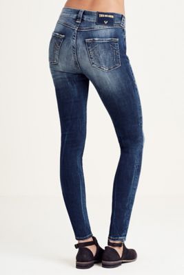 halle mid rise super skinny womens jean