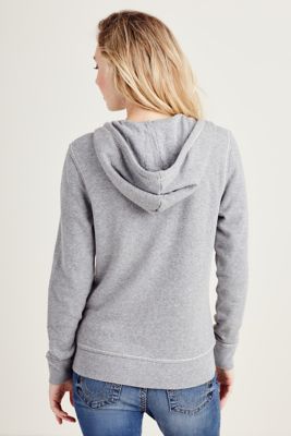 true religion womens zip up hoodie