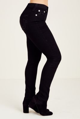 black skinny true religion jeans