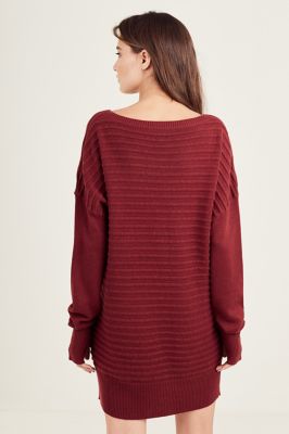 true religion sweater dress