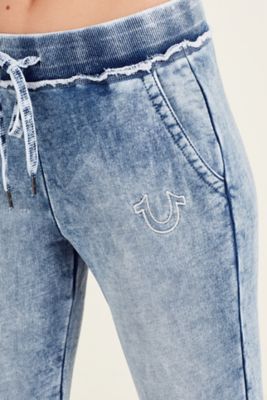 sweatpants that look like jeans womens