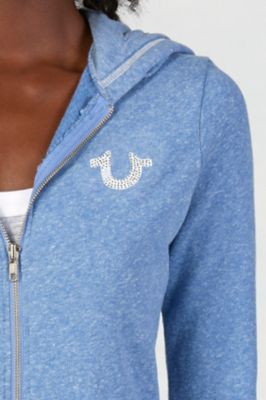 red true religion hoodie women's