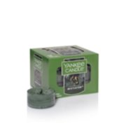 mistletoe tea light candles