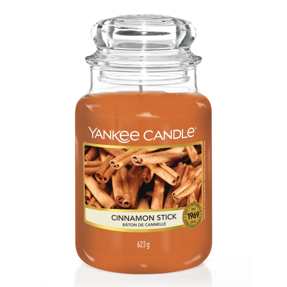 Yankee Cinnamon Stick Large Candle Jar