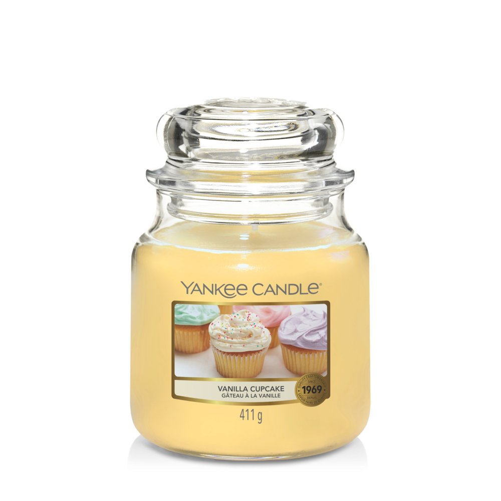 Vanilla Cupcake Original Medium Jar Candle - Original Medium Jar Candles | Yankee Candle
