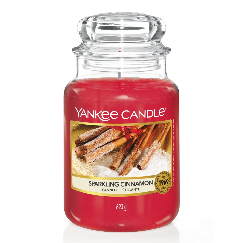 Sparkling Cinnamon Original Large Jar Candle - Original Jar Candles | Yankee Candle