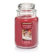 sparkling cinnamon red candles